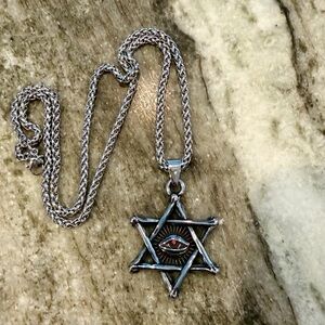 Star of David necklace